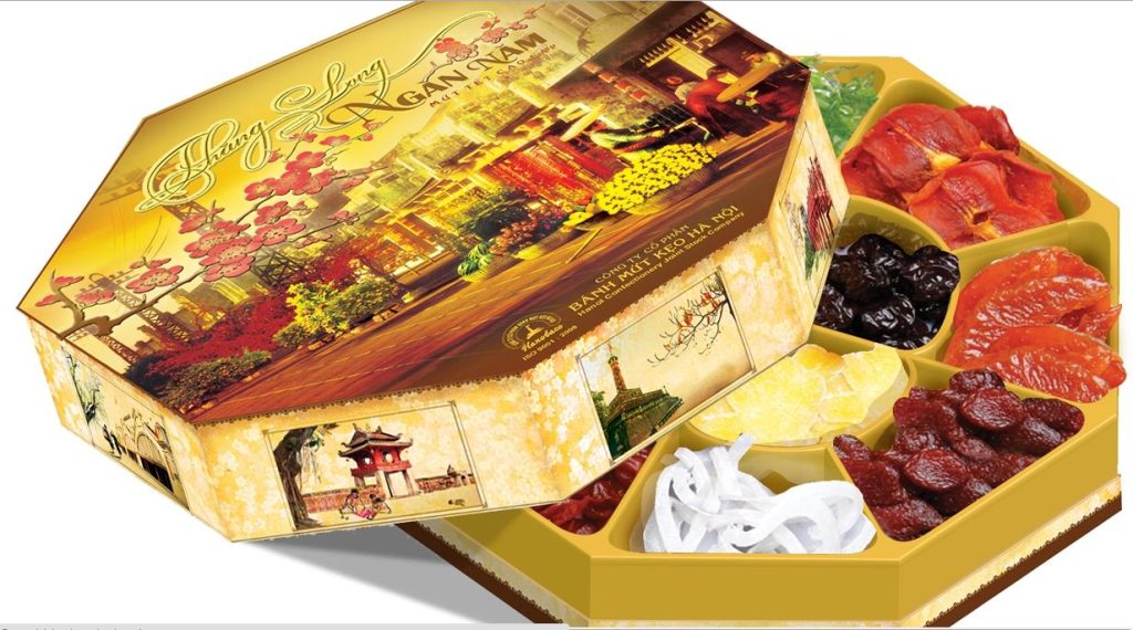 Hộp quà bánh mứt Hộp quà bánh mứt