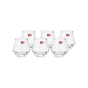 BỘ 6 LY THỦY TINH LỤC GIÁC