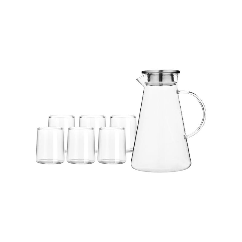 BỘ BÌNH LY THỦY TINH MS3 6 BỘ BÌNH LY THỦY TINH MS3