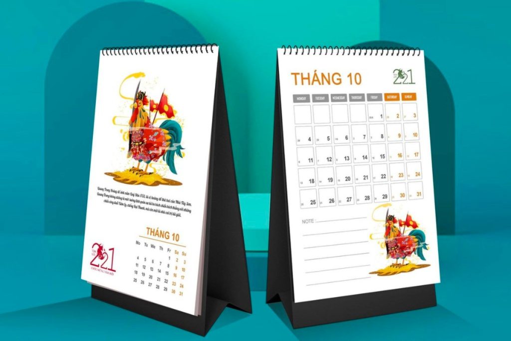 Lịch để bàn – treo tường Lịch để bàn – treo tường
