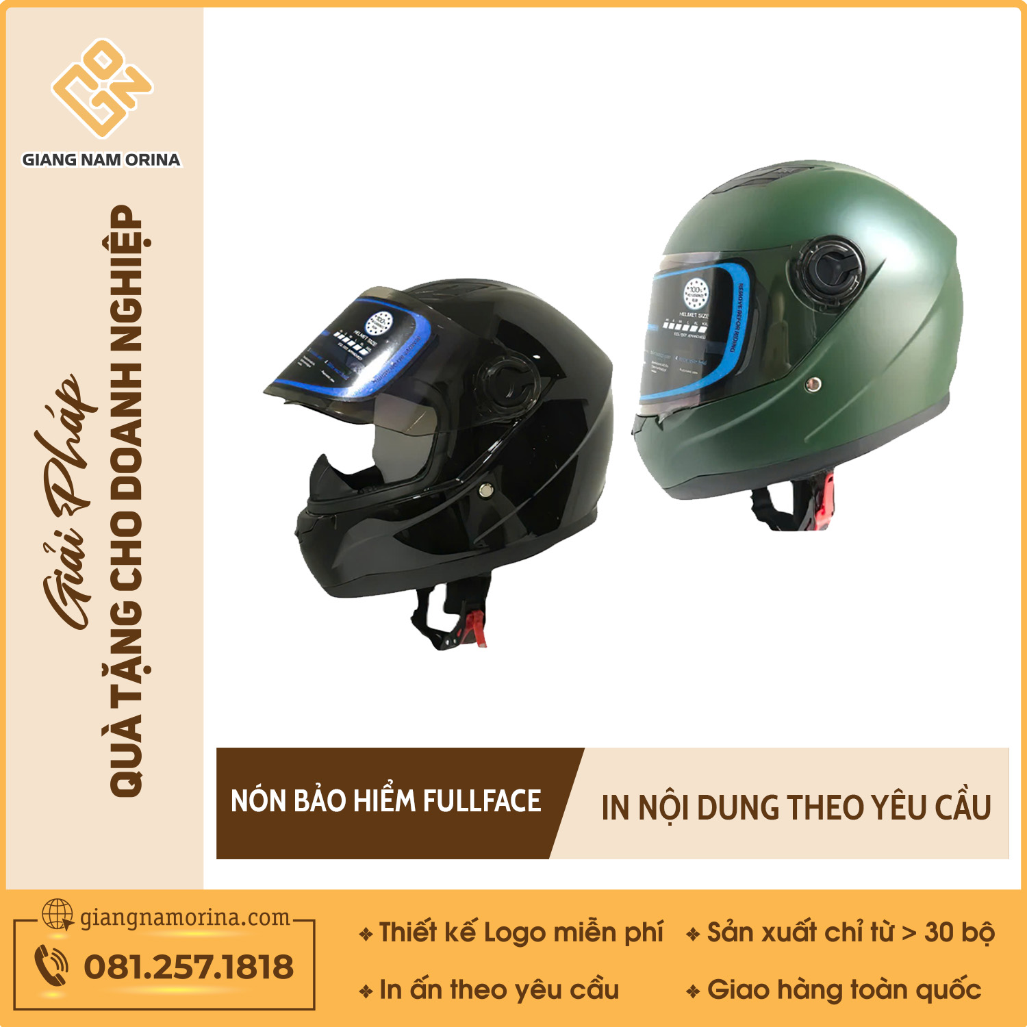 NÓN BẢO HIỂM FULL ĐẦU 1 NÓN BẢO HIỂM FULLFACE