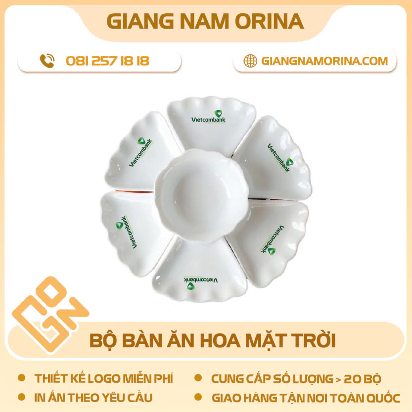 Bộ bàn ăn hoa mặt trời
