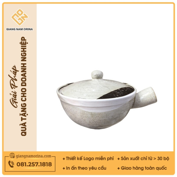 Âu có tai - Bộ bàn ăn men ba màu