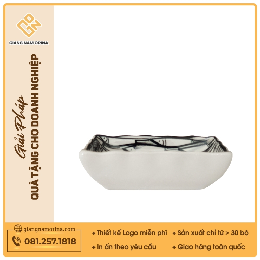 Gia vị lượn - Bộ bàn ăn Vẽ cá đàn 1 Gia vị lượn - Bộ bàn ăn Vẽ cá đàn