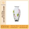 Lọ hoa vẽ sen hồng H27