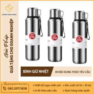 Bình Giữ Nhiệt Inox 316 Cao Cấp