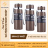 Bình Giữ Nhiệt Inox Màu Nâu