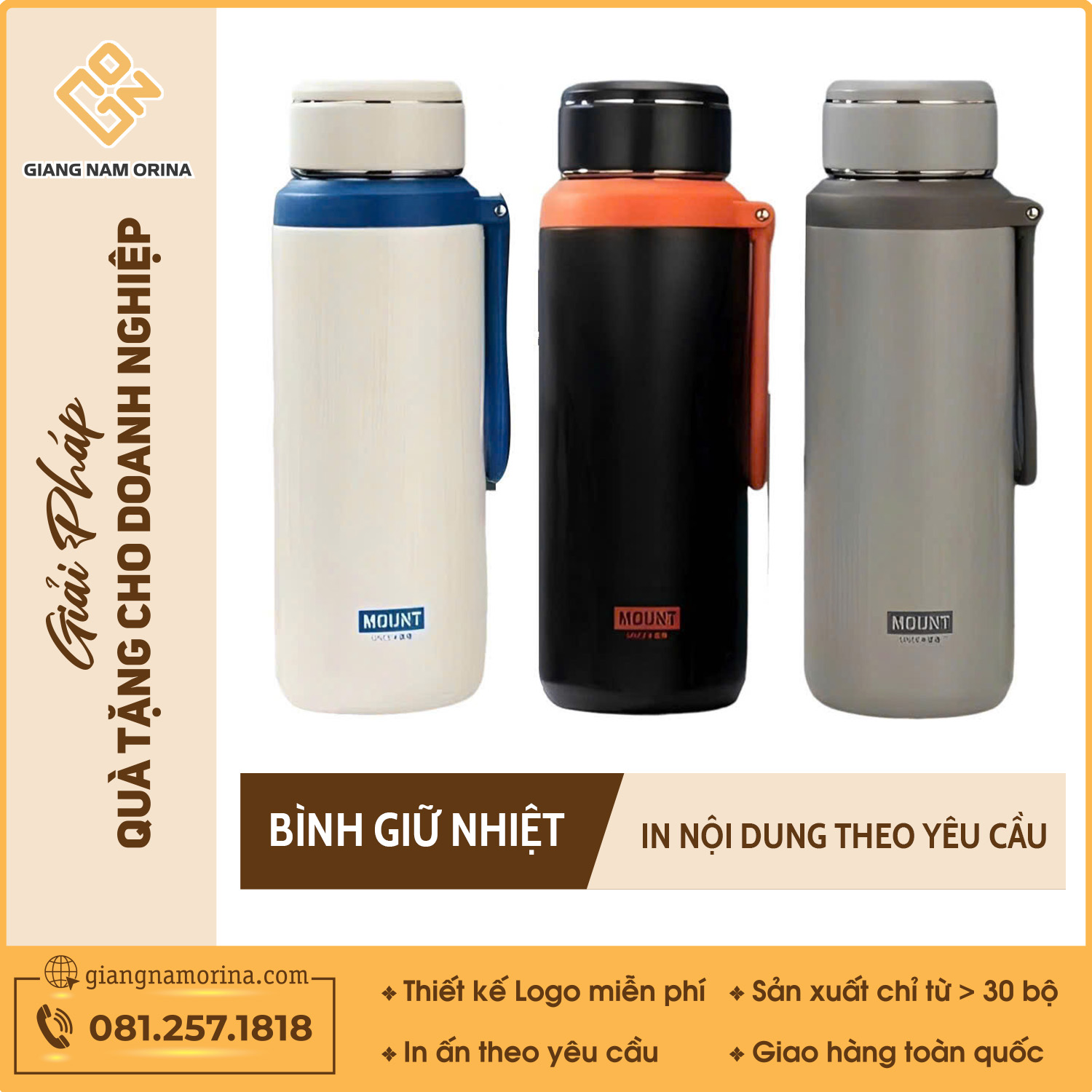 Bình Giữ Nhiệt MOUNT 1 Bình Giữ Nhiệt MOUNT