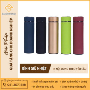 Bình Giữ Nhiệt Nhiều Màu