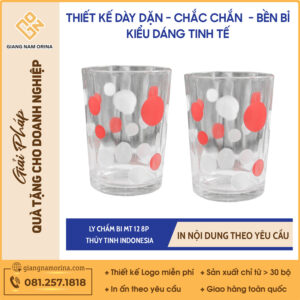 LY CHẤM BI MT 12 8P