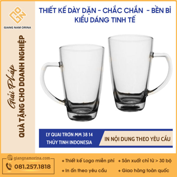 Ly quai trơn MM 38 14