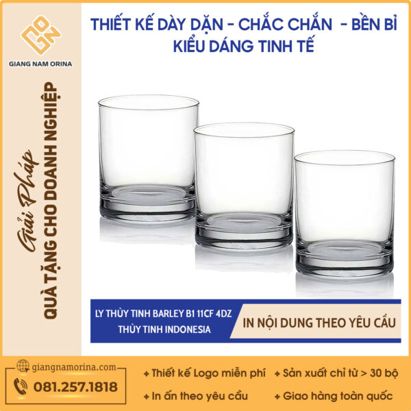 Ly thủy tinh BARLEY B1 11CF 4DZ