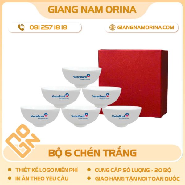 Giang Nam Orina – Chuyên cung cấp bộ bát cơm in logo công đoàn giá rẻ Giang Nam Orina – Chuyên cung cấp bộ bát cơm in logo công đoàn giá rẻ