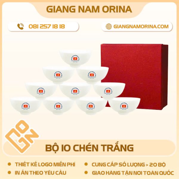 bát cơm in logo quà tặng công đoàn bát cơm in logo quà tặng công đoàn