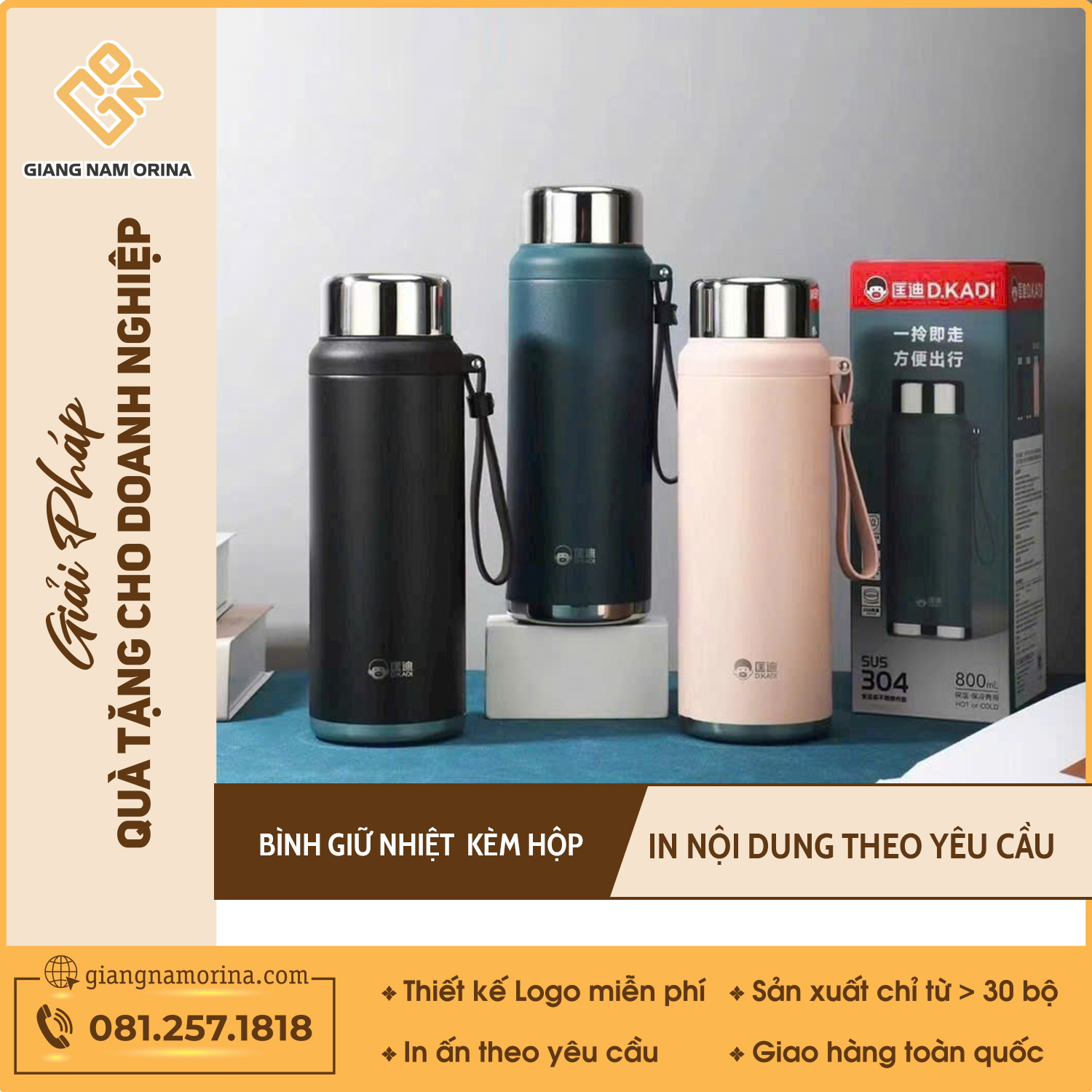 Bình Giữ Nhiệt KUANGDI 1 Bình Giữ Nhiệt KUANGDI