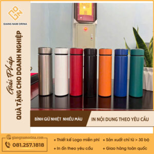 Bình Giữ Nhiệt Nhiều Màu