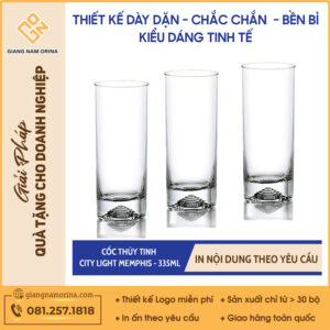 Cốc Thủy Tinh CITY LIGHT Memphis - 335ml