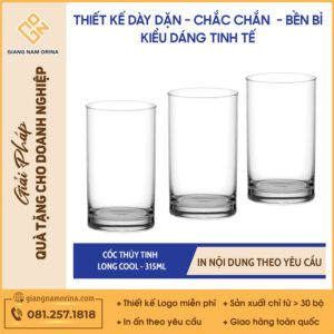 Cốc Thủy Tinh LONG COOL - 315ml