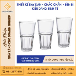 Cốc Thủy Tinh Ocean Centro Hi Ball 420ml