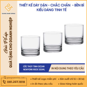 Cốc Thủy Tinh Ocean NewYork Rock 205ml