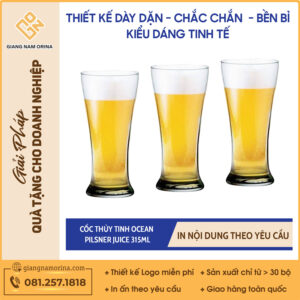 Cốc Thủy Tinh Ocean Pilsner Juice 315ml