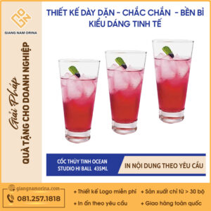 Cốc Thủy Tinh Ocean Studio Hi Ball 435ml