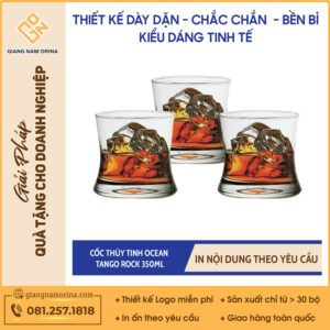 Cốc Thủy Tinh Ocean Tango Rock 350ml