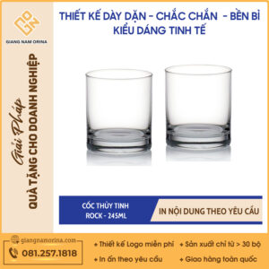 Cốc Thủy Tinh ROCK - 245ml