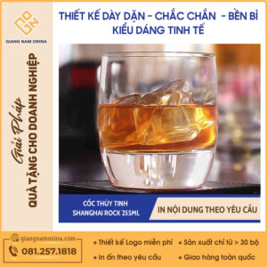 Cốc Thủy Tinh Shanghai Rock 255ml