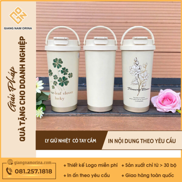 Ly Giữ Nhiệt Có Quai
