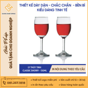 Ly Thủy Tinh CLASSIC SHERRY - 130ml