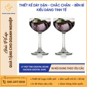Ly Thủy Tinh DUCHESS COCKTAIL 245ml - Ly cocktail Ocean