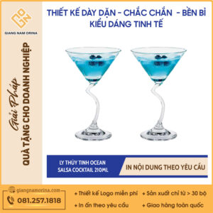 Ly Thủy Tinh Ocean Salsa Cocktail 210ml