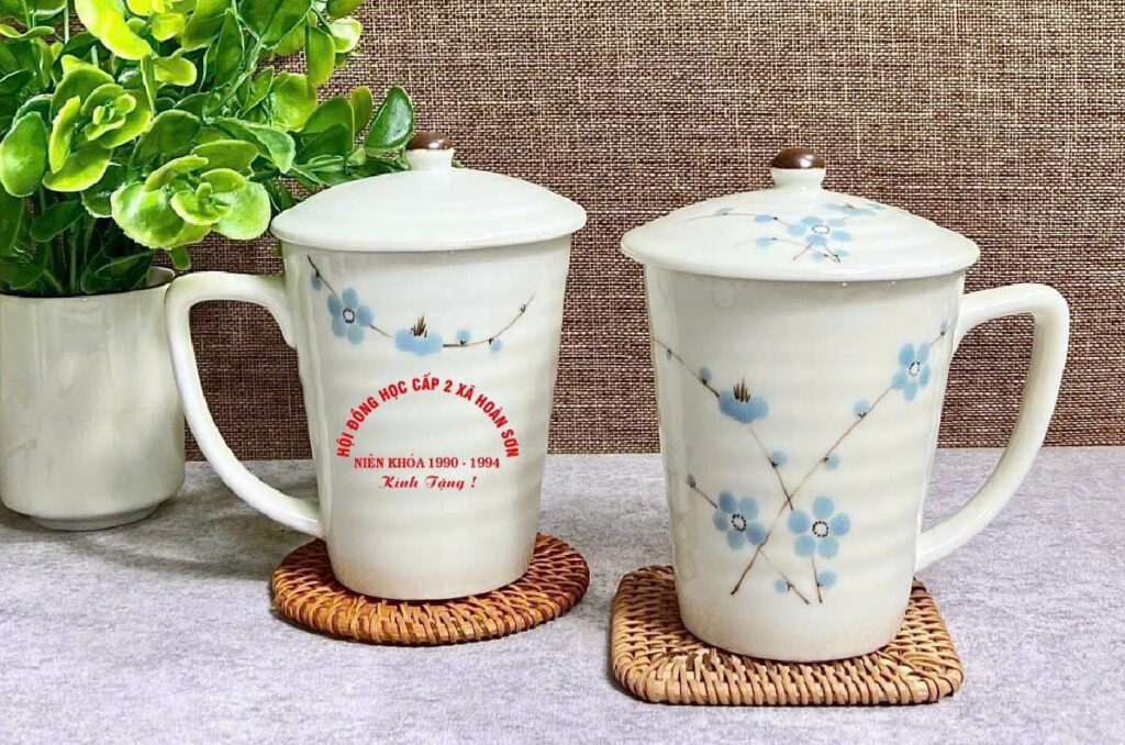 Ly sứ in logo quà tặng cao cấp Ly sứ in logo quà tặng cao cấp