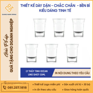 Ly thủy tinh Ocean UNO SHOT-35ML
