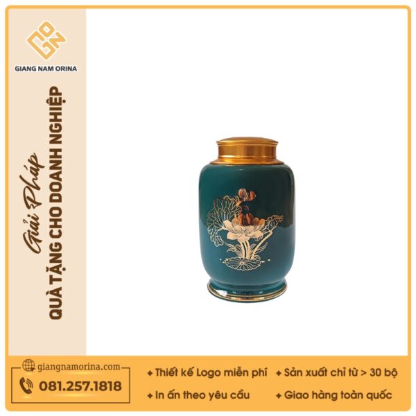 Quy trình đặt hũ đựng trà in logo tại Giang Nam Orina