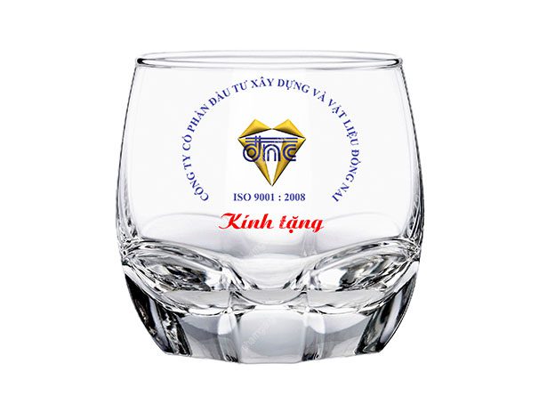 Ly thủy tinh thấp in logo quà tặng công đoàn Ly thủy tinh thấp in logo quà tặng công đoàn