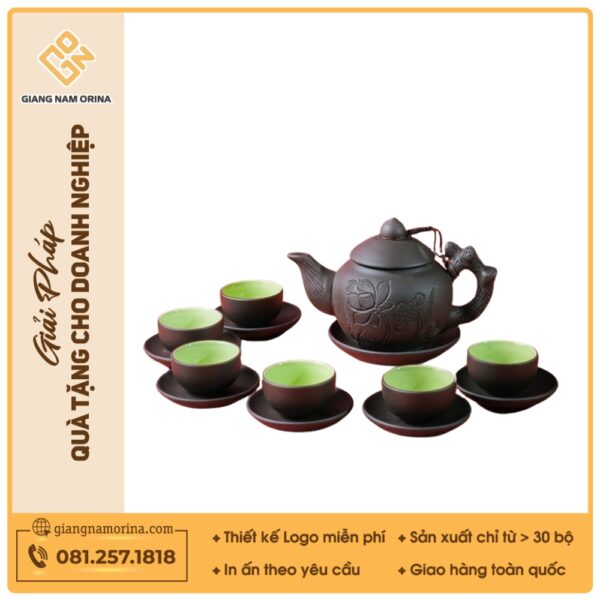 Bộ ấm trà tử sa