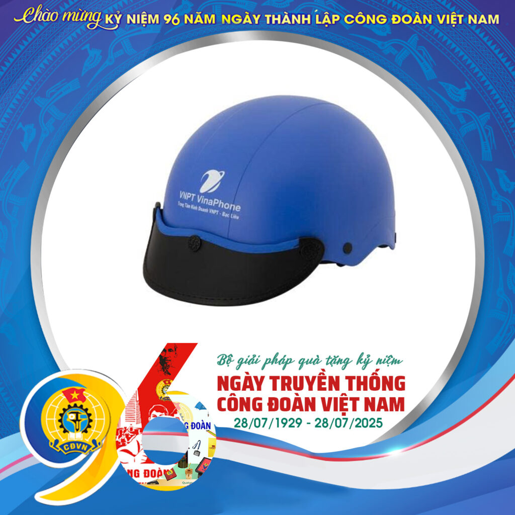 Mũ bảo hiểm in logo