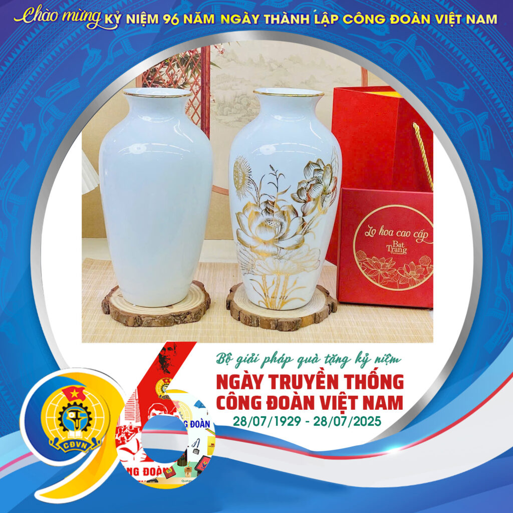 Bình hoa Bát Tràng