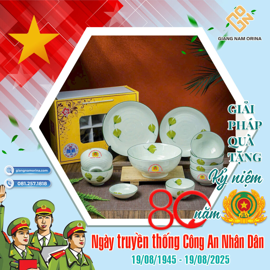 Những tiêu chí để chọn quà tặng Kỷ niệm Công an Nhân dân ý nghĩa
