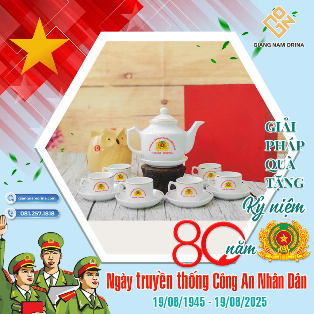 qua tang Ky niem Cong an Nhan dan 41