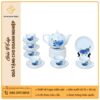 Bộ ấm trà Camelia vẽ sen chuồn xanh 5 Bo am tra Camelia ve sen chuon xanh