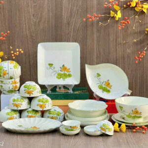 Bo bat dia Bat Trang men kem ve hoa sen 6