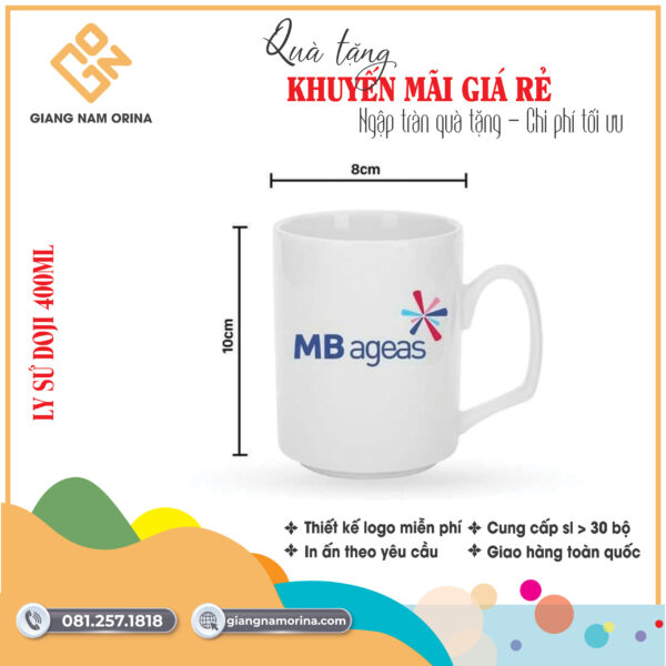 Ly sứ in logo doanh nghiệp