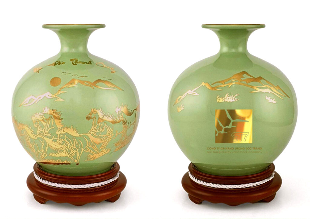 bình hút tài lộc in logo