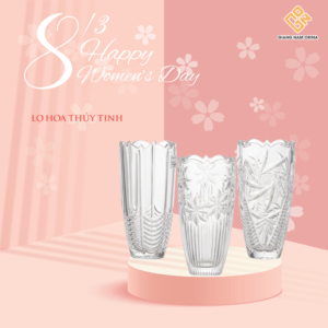 Lọ hoa thuỷ tinh