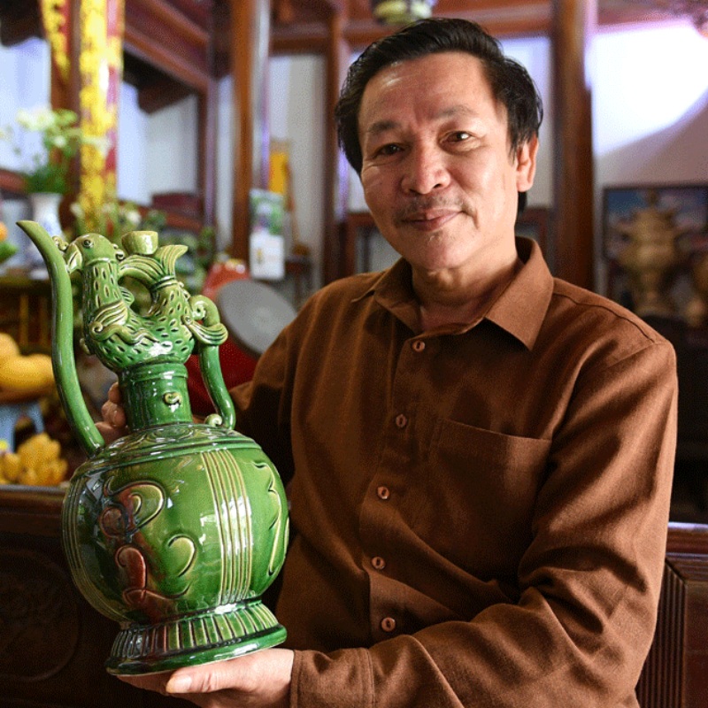 Nghệ nhân Trần Độ ông vua men gốm Việt