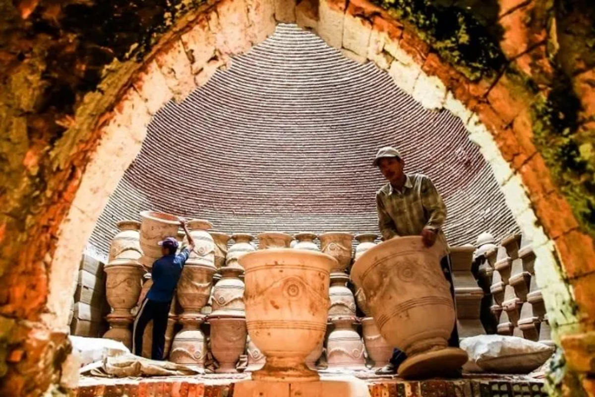 Nung gốm