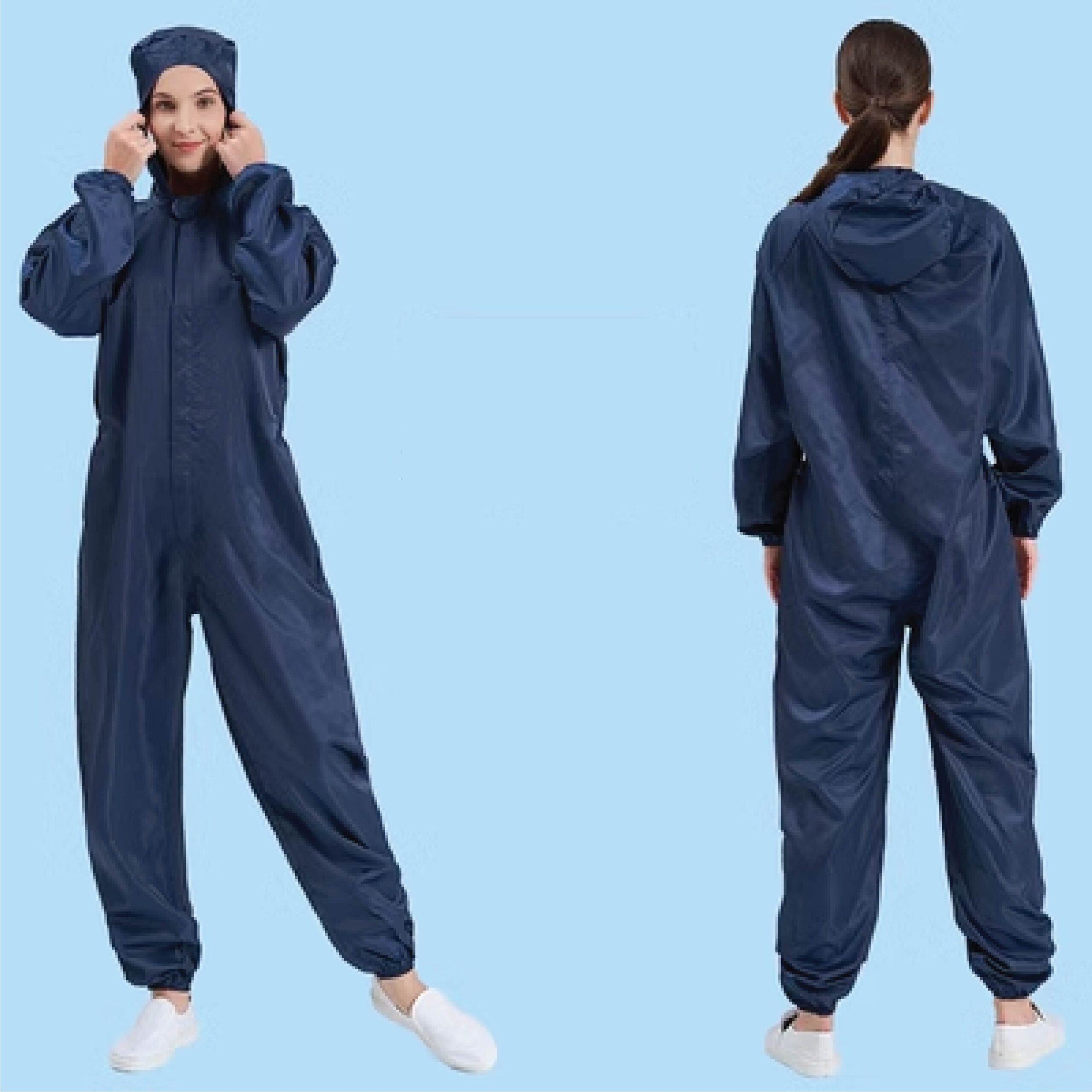 Áo mưa liền quần truyền thống